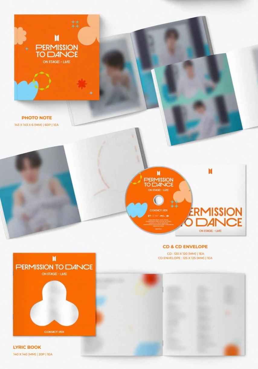BTS - PERMISSION TO DANCE ON STAGE - LIVE (LIVE ALBUM) + Weverse Special Gift - Image 4