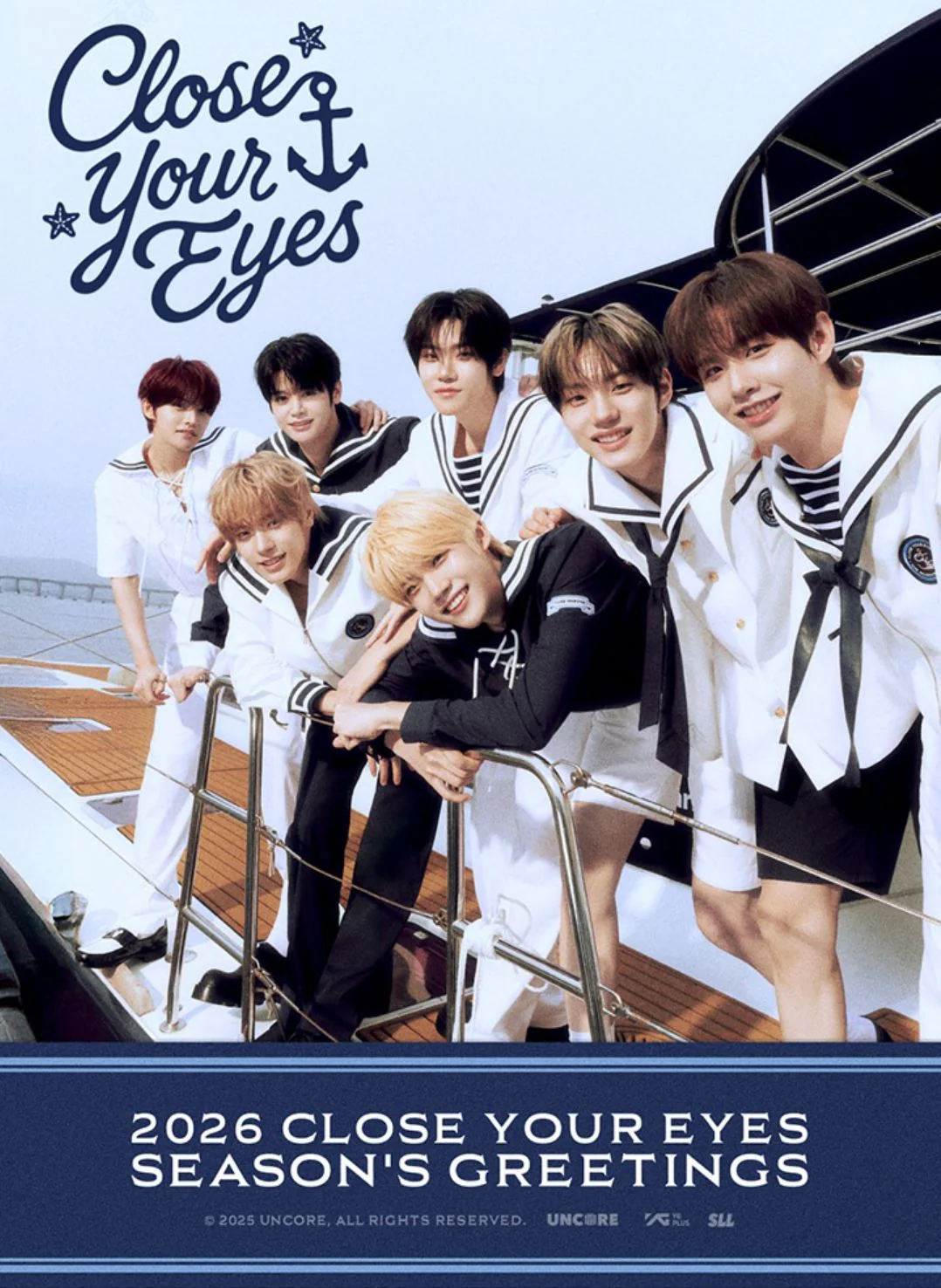 CLOSE YOUR EYES - RANDOM TRADING CARD (2026 SEASON'S GREETINGS) - Image 2