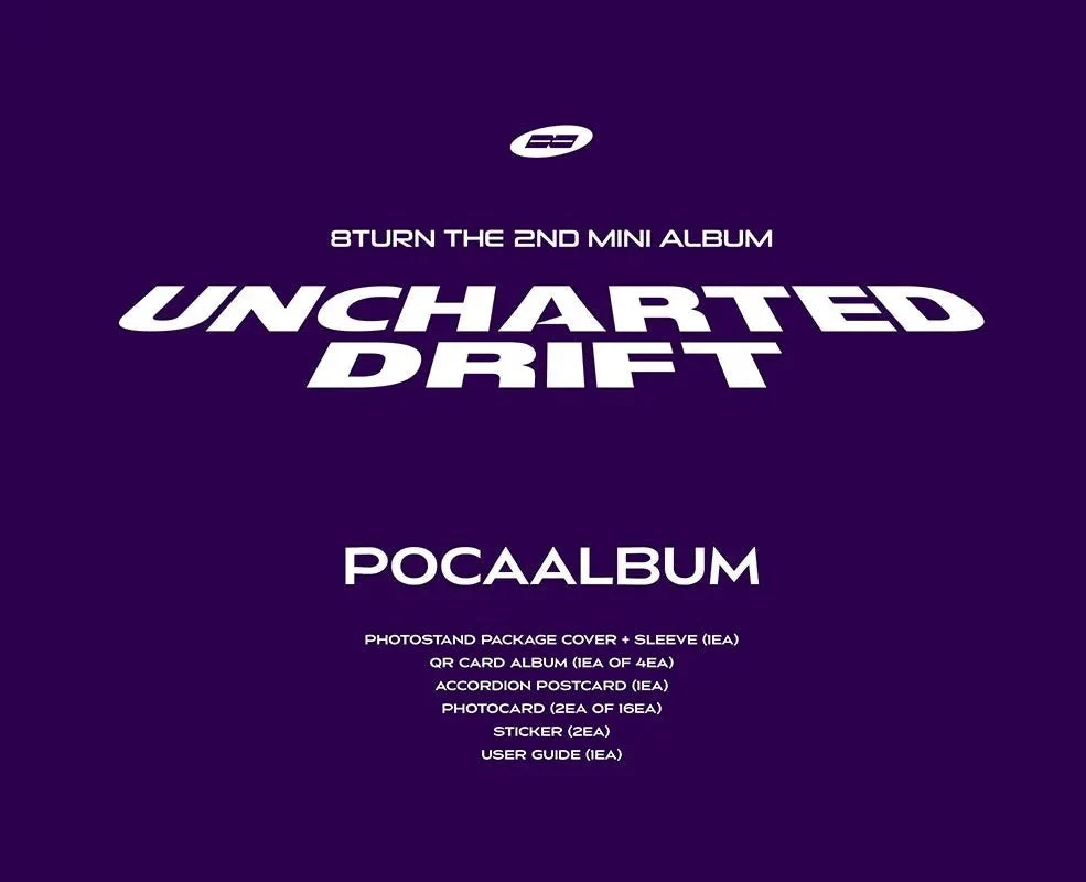 8TURN - UNCHARTED DRIFT (POCA ALBUM VER.) - Image 2