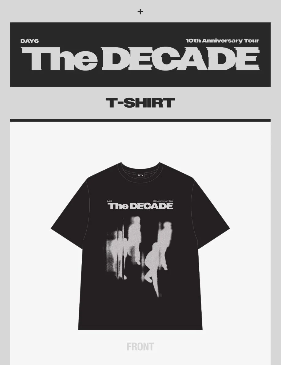 DAY6 - T-SHIRT & WIND BREAKER (THE DECADE '10TH ANNIVERSARY TOUR' MD) - Image 2