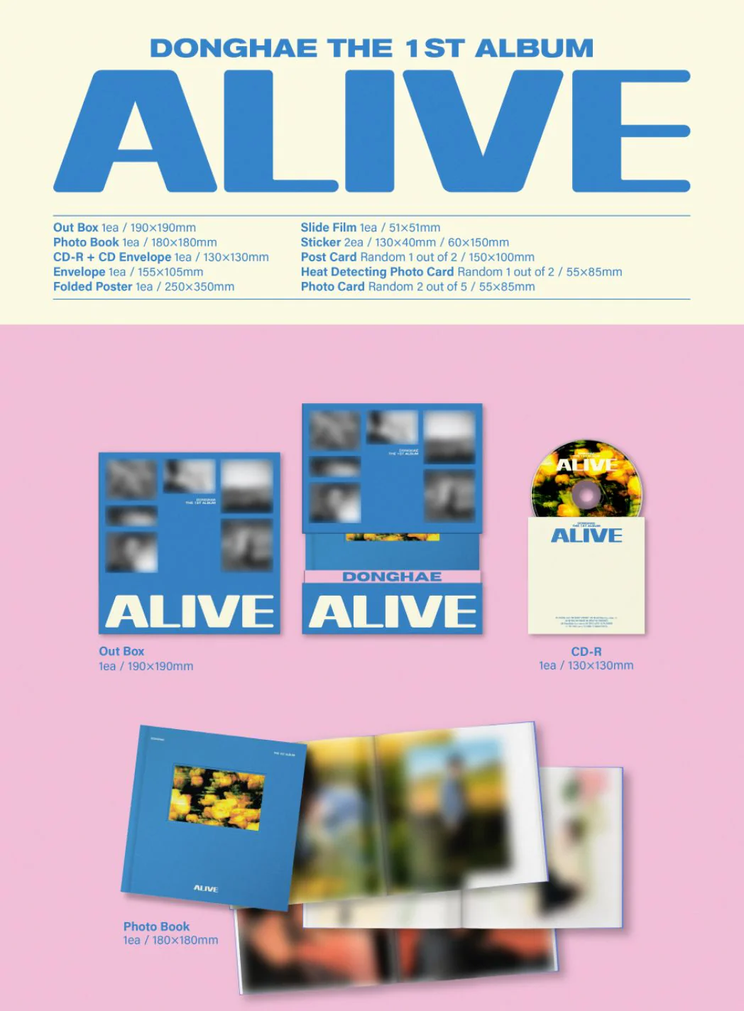 DONGHAE (SUPER JUNIOR) - ALIVE (1ST ALBUM) - Image 2
