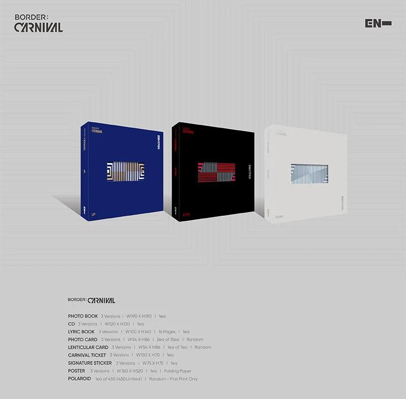 ENHYPEN - BORDER : CARNIVAL (2nd Mini Album) - Image 5