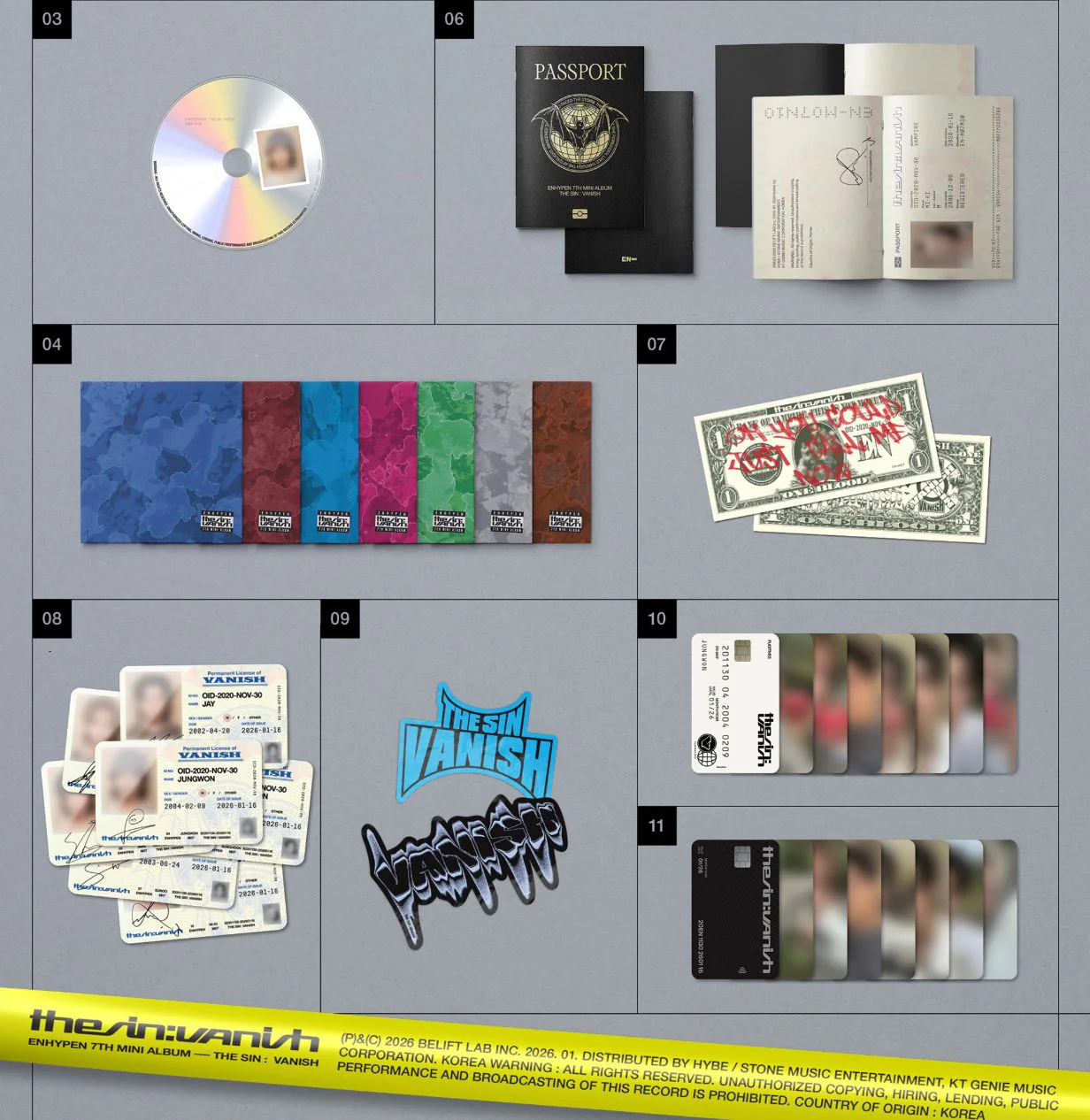 ENHYPEN - THE SIN: VANISH (FUGITIVES VER.) - Image 3