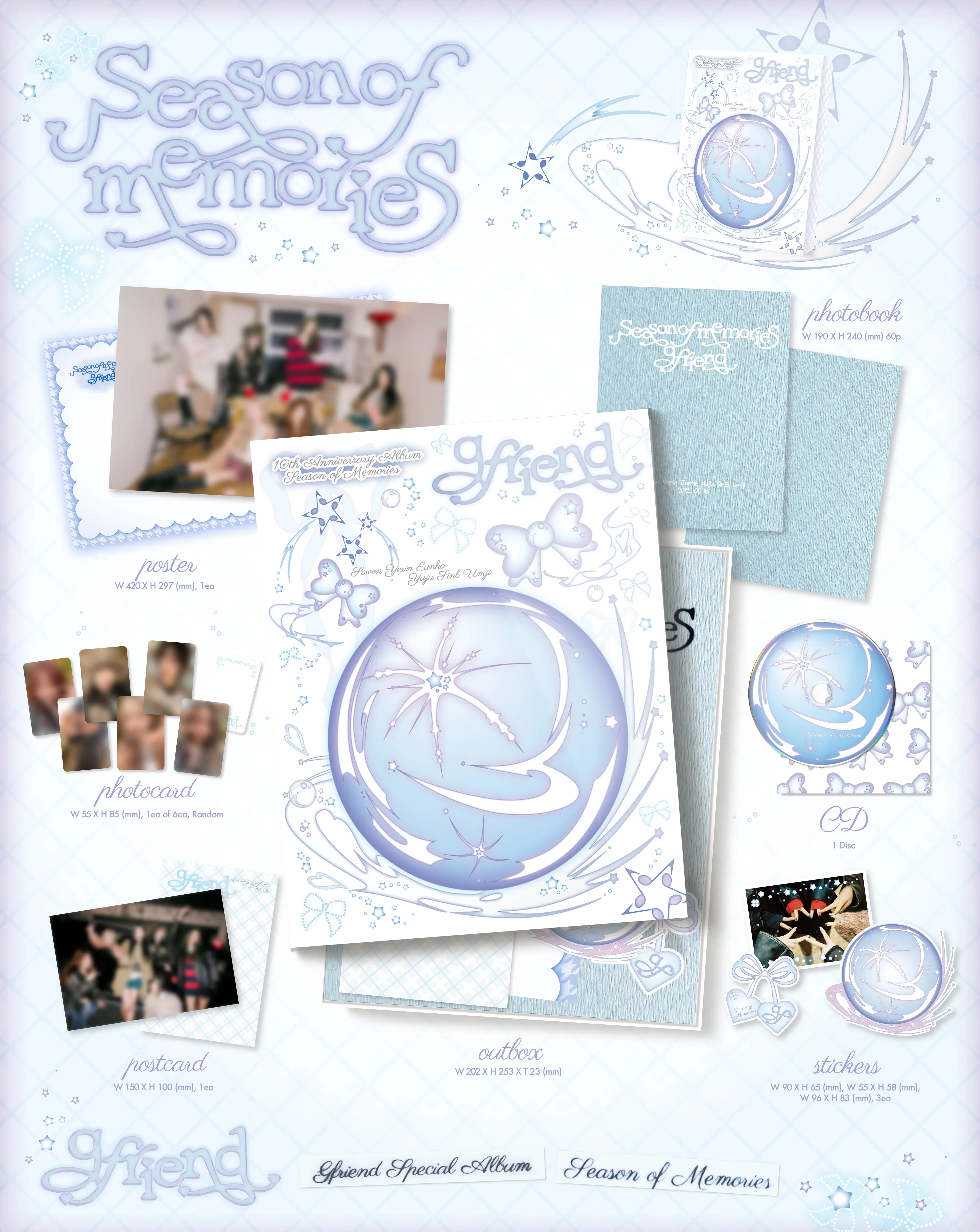 GFRIEND - SEASON OF MEMORIES (SPECIAL ALBUM) - Image 2