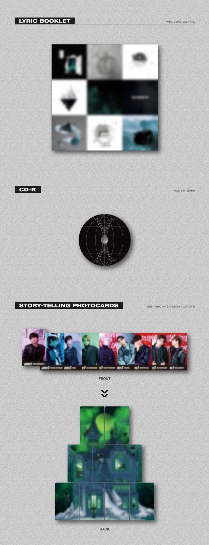 GHOST9 - Pre Episode 1 : Door (1st Mini Album) - Image 3