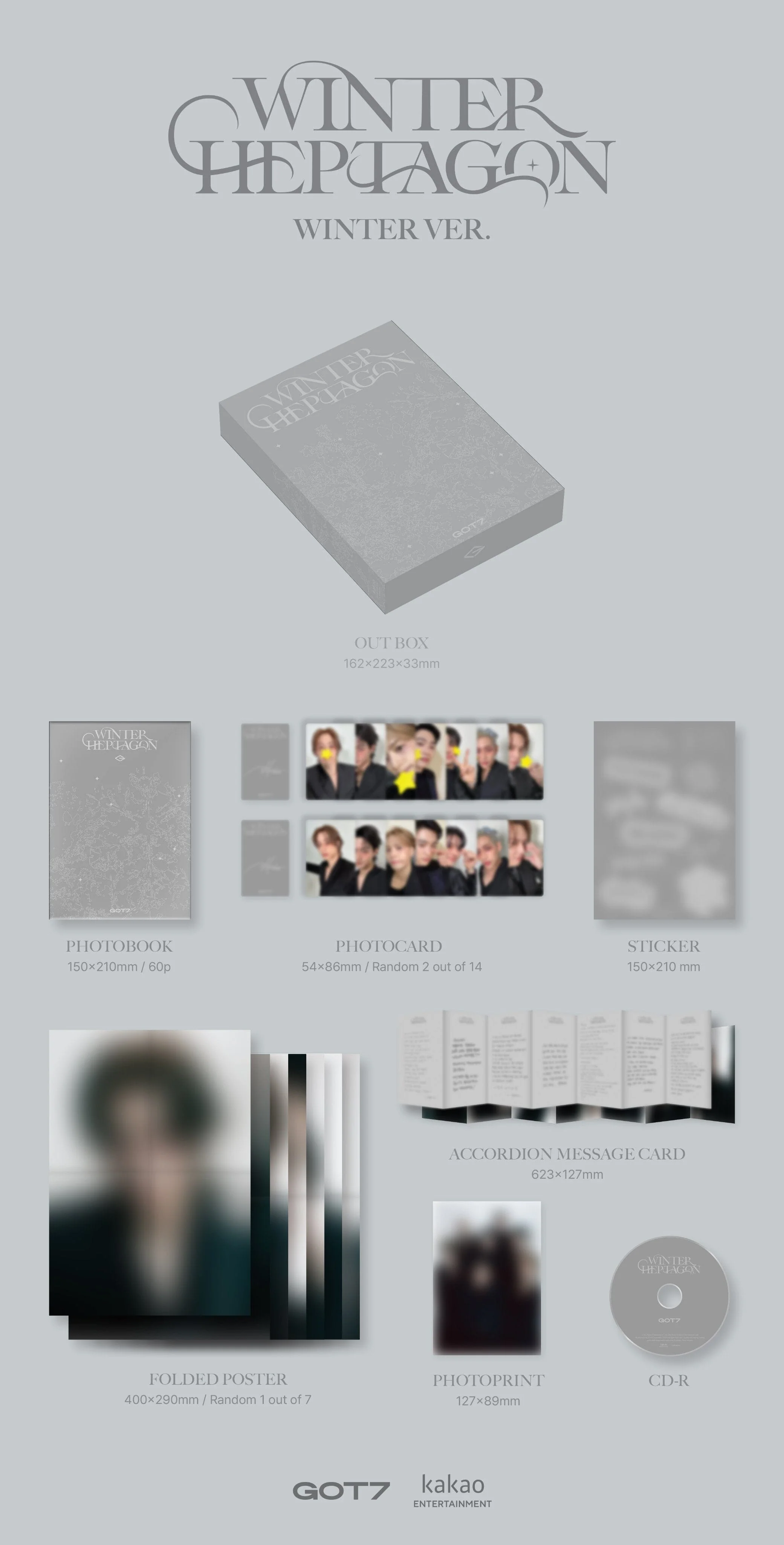 GOT7 - WINTER HEPTAGON - Image 2