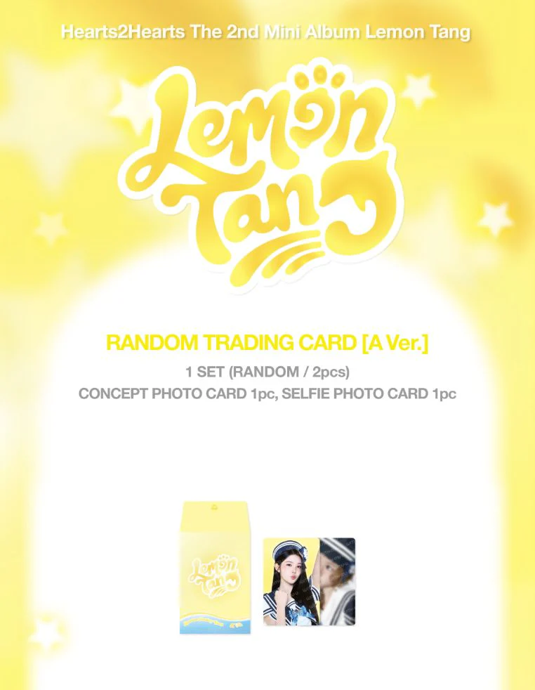HEARTS2HEARTS - RANDOM TRADING CARD (LEMON TANG) - Image 2
