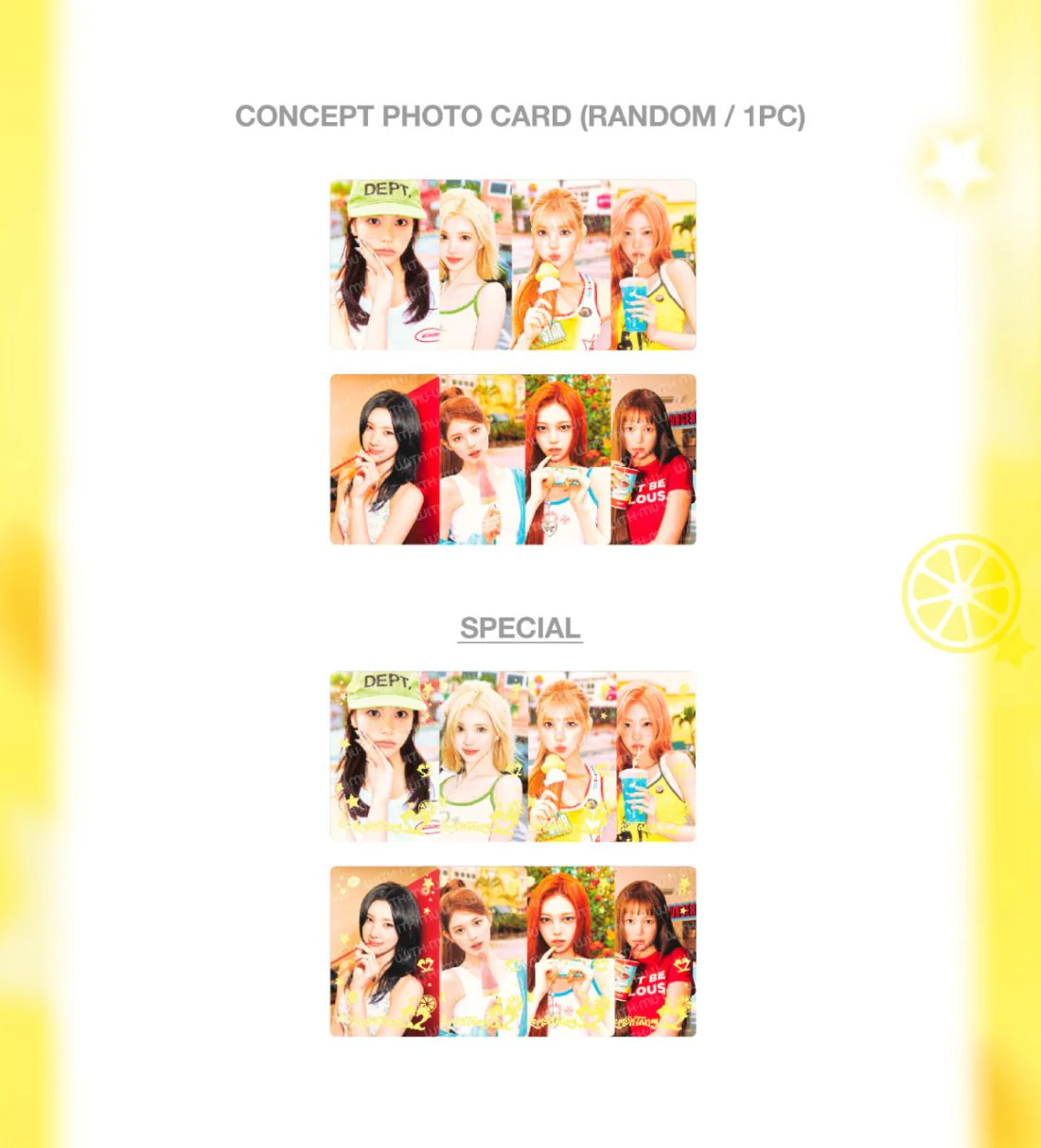 HEARTS2HEARTS - RANDOM TRADING CARD (LEMON TANG) - Image 7