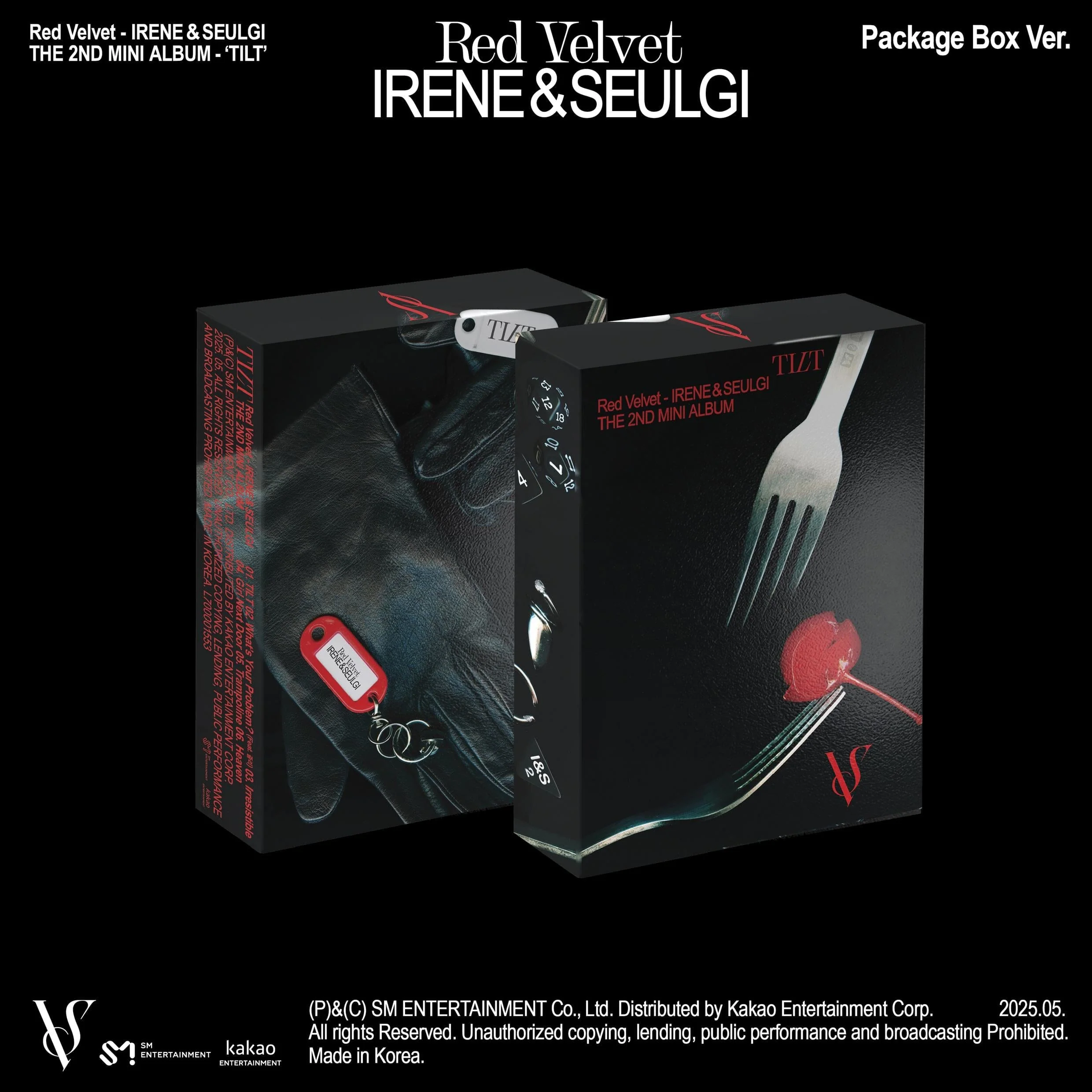IRENE & SEULGI (RED VELVET) - TILT (PACKAGE BOX VER.)