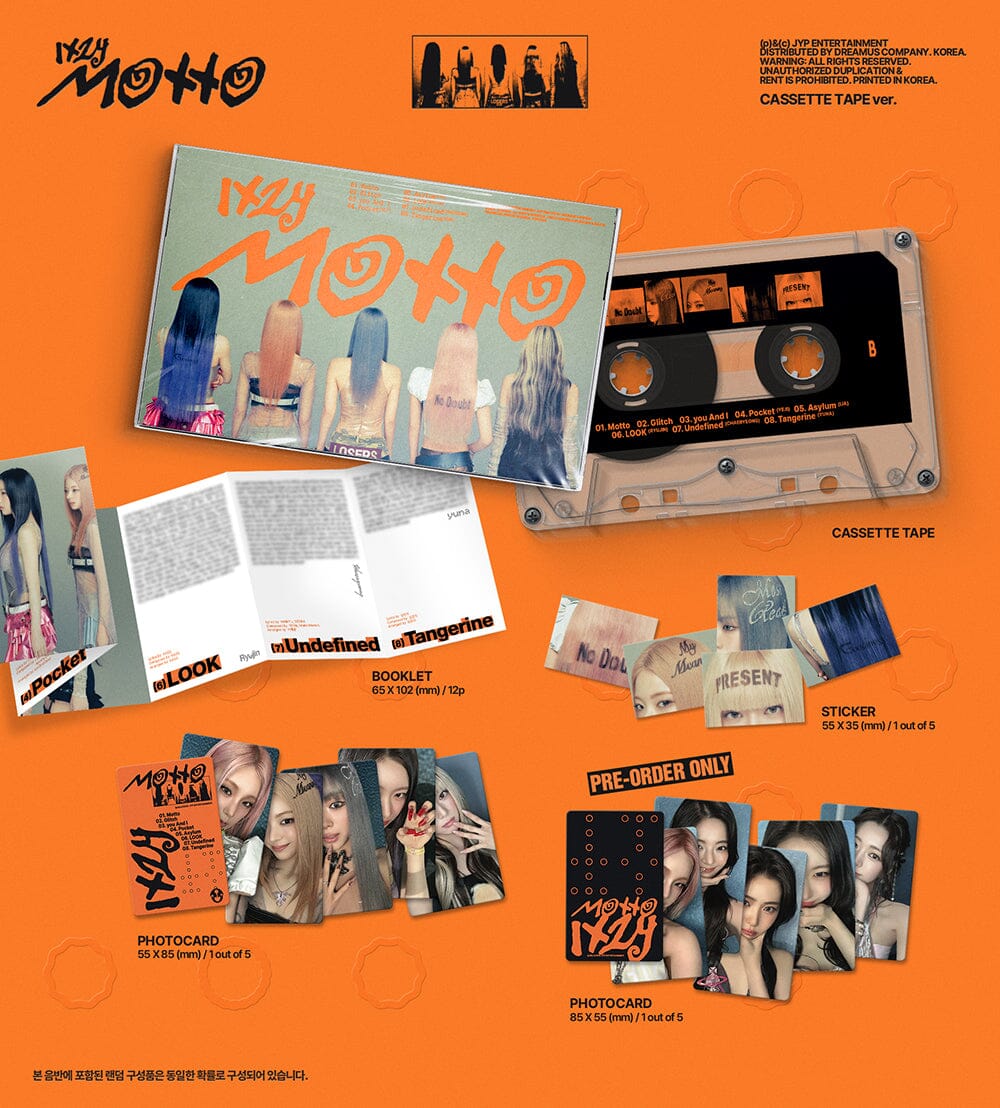 ITZY - MOTTO (CASSETTE TAPE VER.) - Image 2