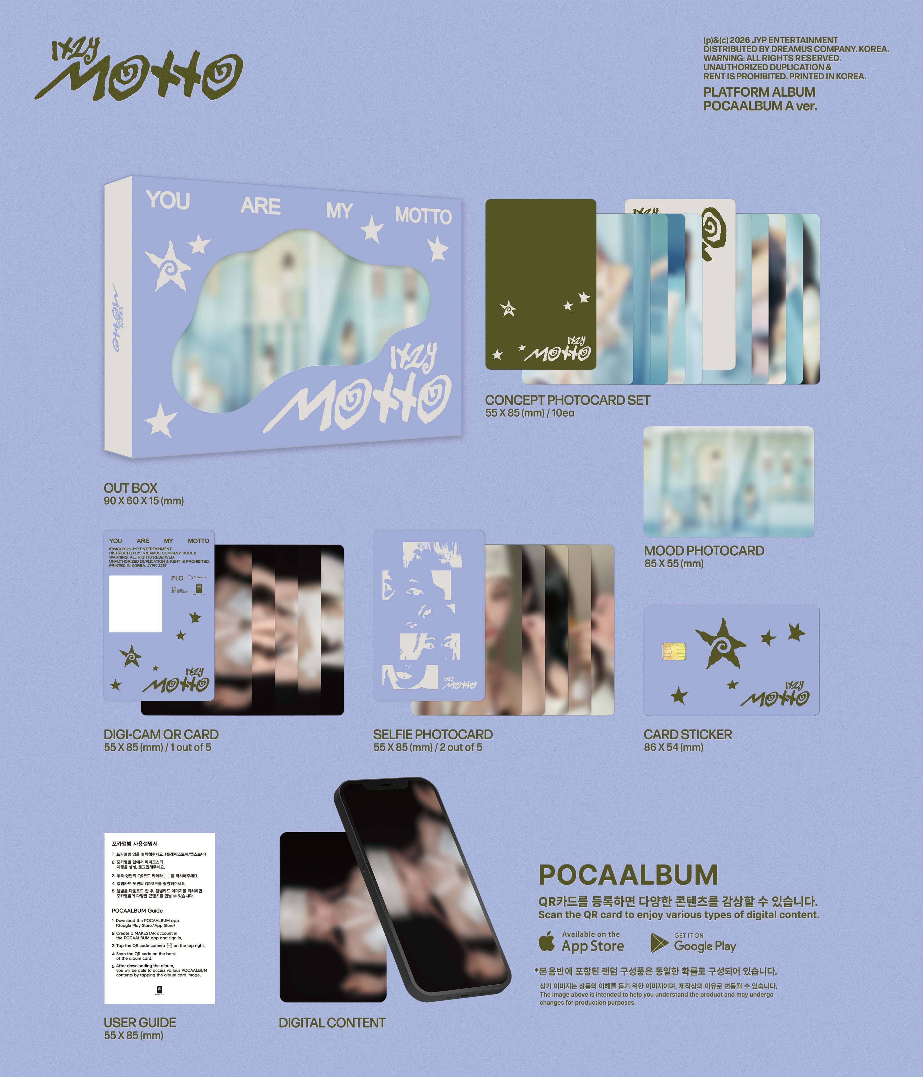 ITZY - MOTTO (POCA ALBUM) + FANS SHOP Gift - Image 3
