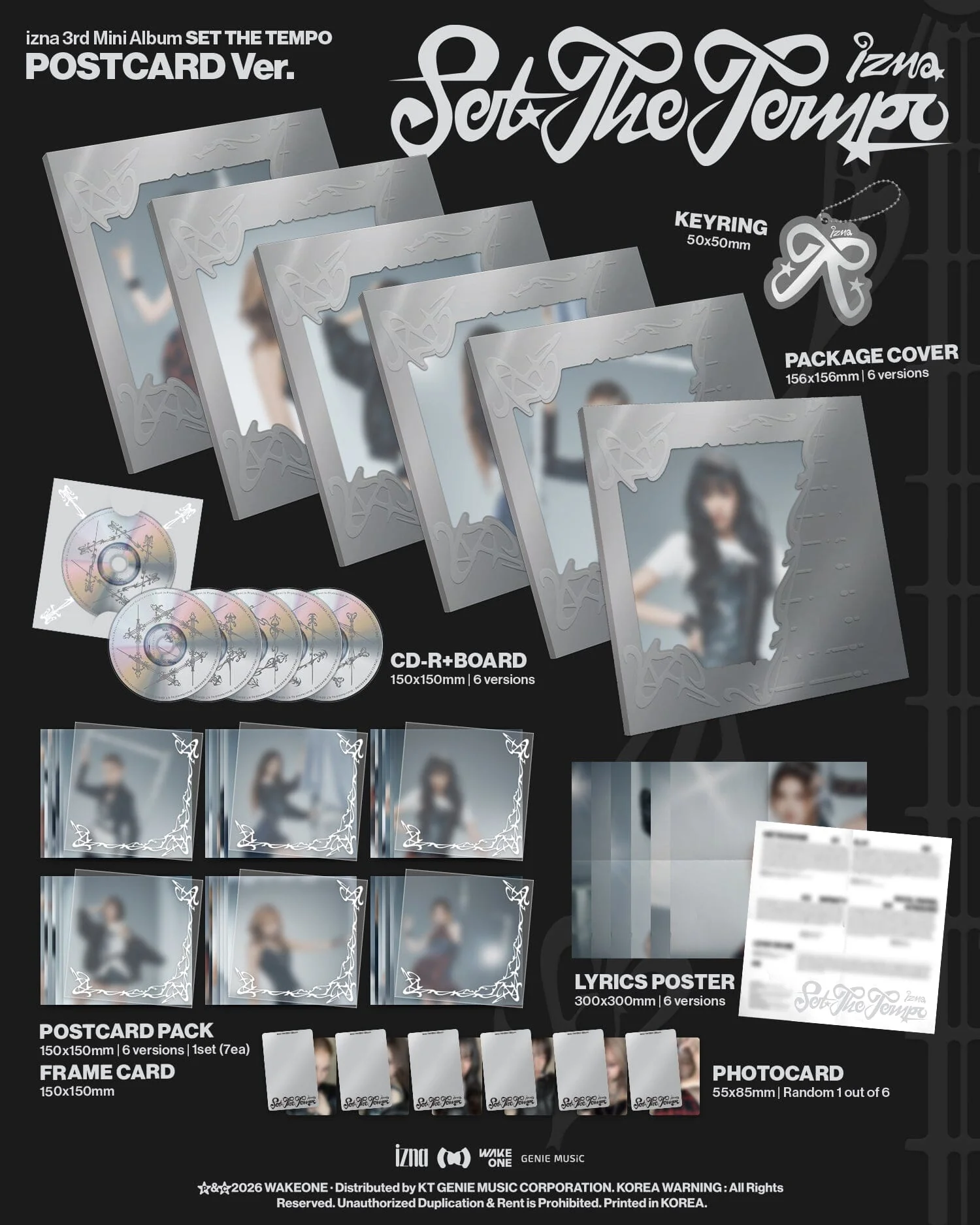 IZNA - SET THE TEMPO (POSTCARD VER.) - Image 2