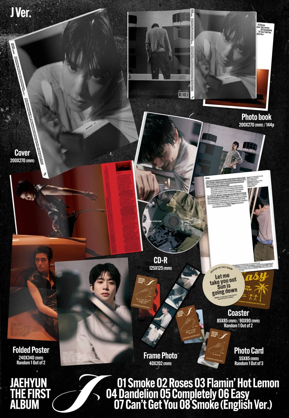 JAEHYUN - J (THE 1ST ALBUM) J VER. - Image 2