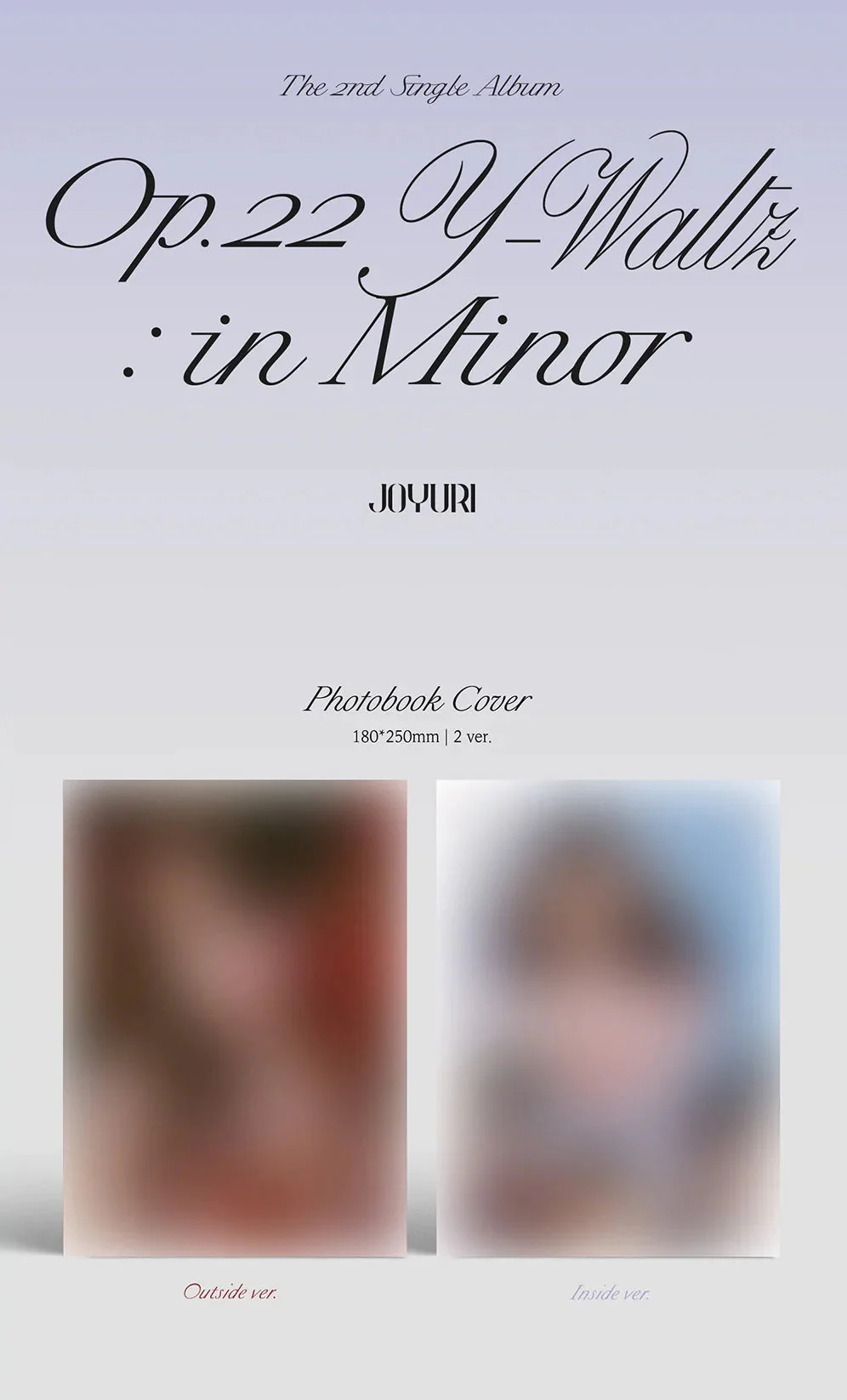 JO YURI - OP.22 Y WALTZ IN MINOR (2ND SINGLE ALBUM) - Image 2