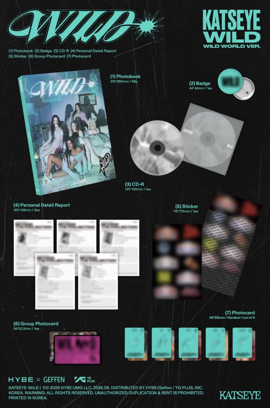 KATSEYE - WILD SET + Weverse Gift - Image 3