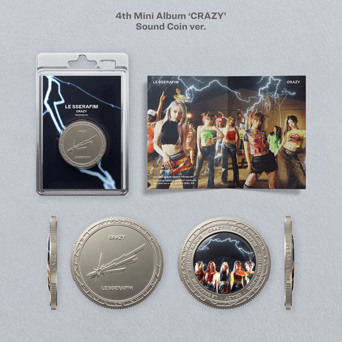 LE SSERAFIM - SOUND COIN ALBUM SET + Weverse Gift - Image 12