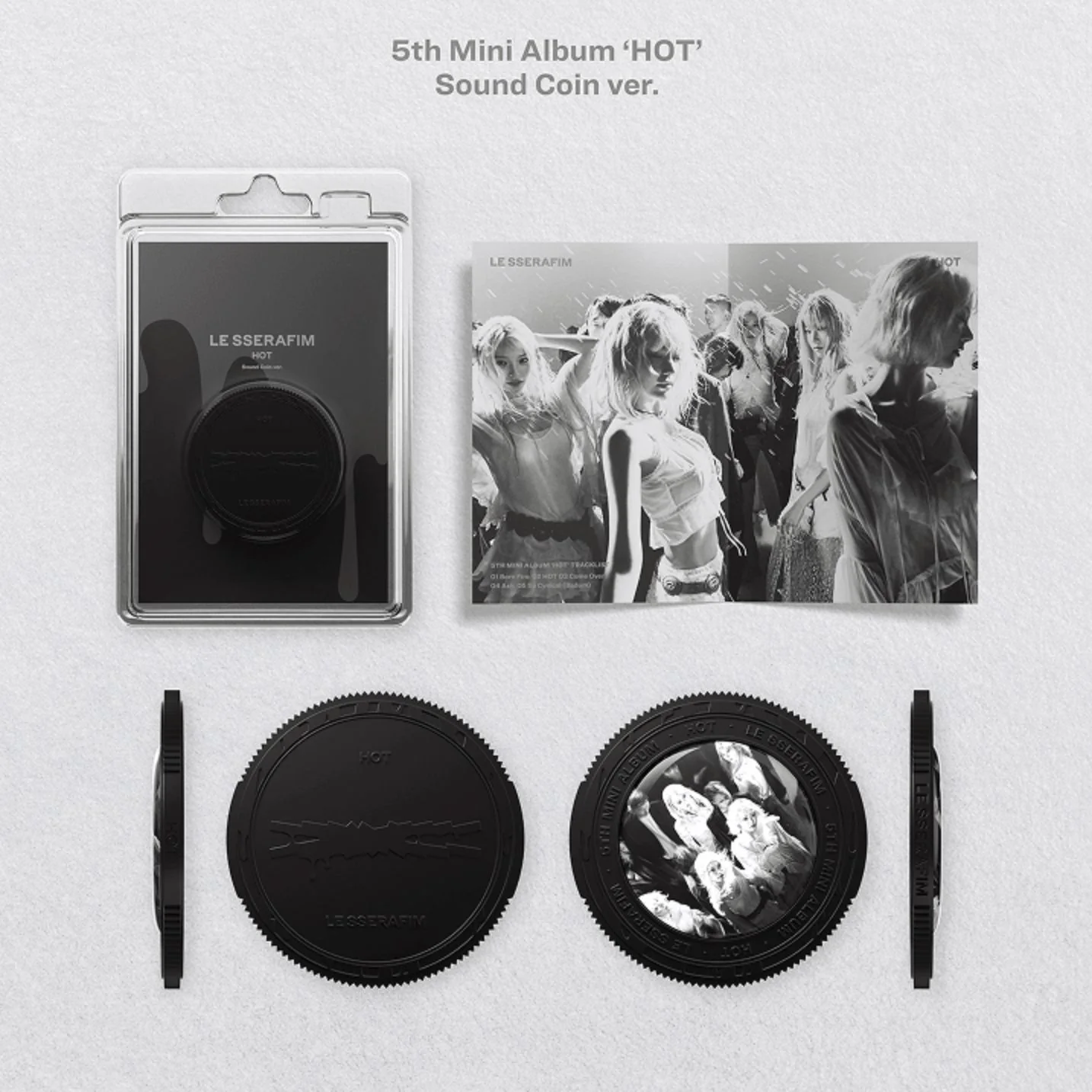 LE SSERAFIM - SOUND COIN ALBUM SET + Weverse Gift - Image 14