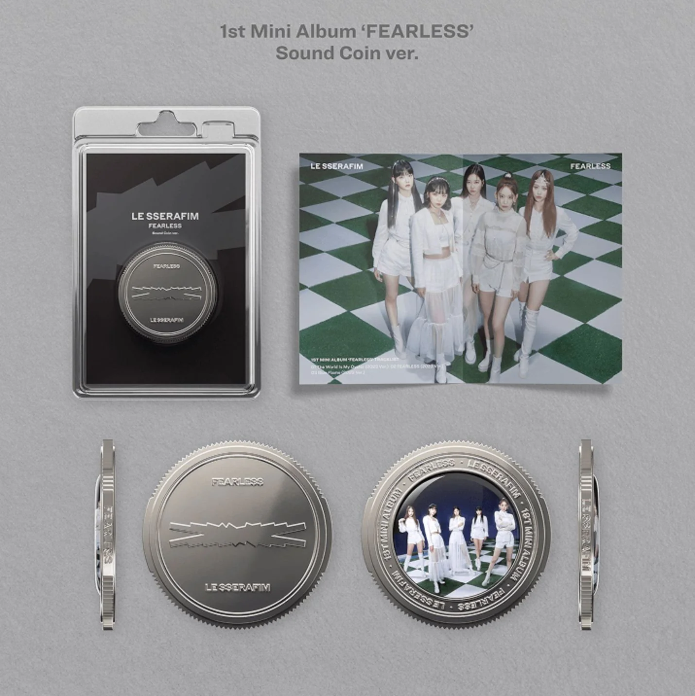 LE SSERAFIM - SOUND COIN ALBUM SET + Weverse Gift - Image 4