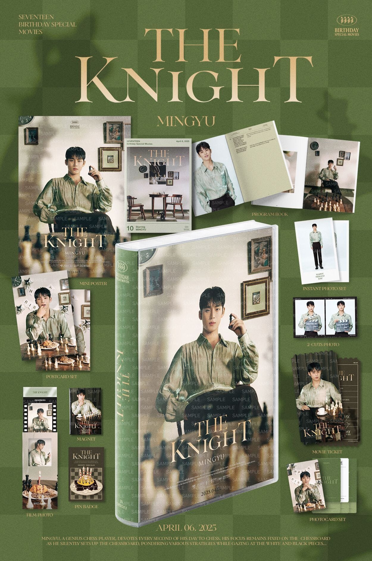 MINGYU (SEVENTEEN) - HAPPY MINGYU DAY BIRTHDAY BOX VER.4 - Image 4