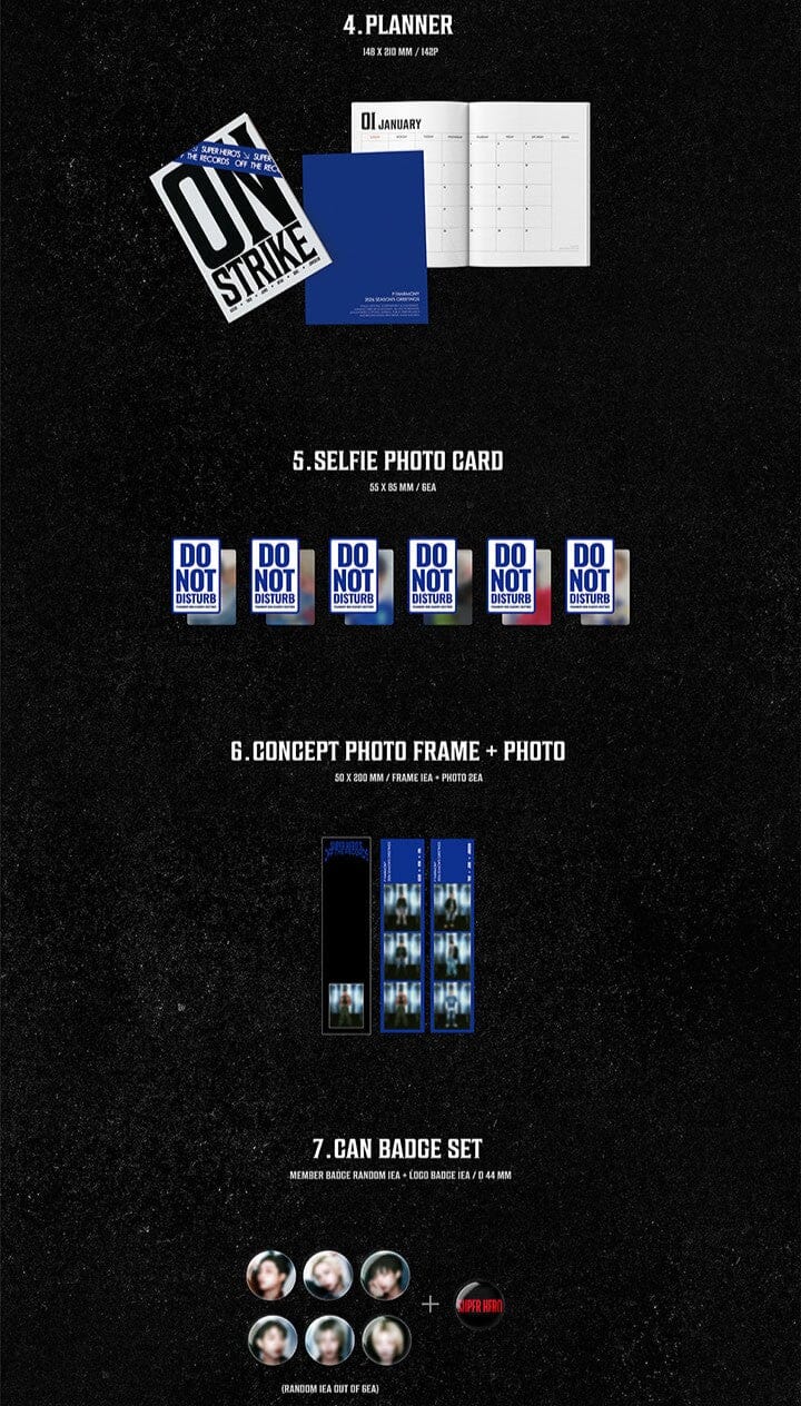 P1HARMONY - 2026 SEASON'S GREETINGS + POB APPLE MUSIC PHOTOCARD - Image 5