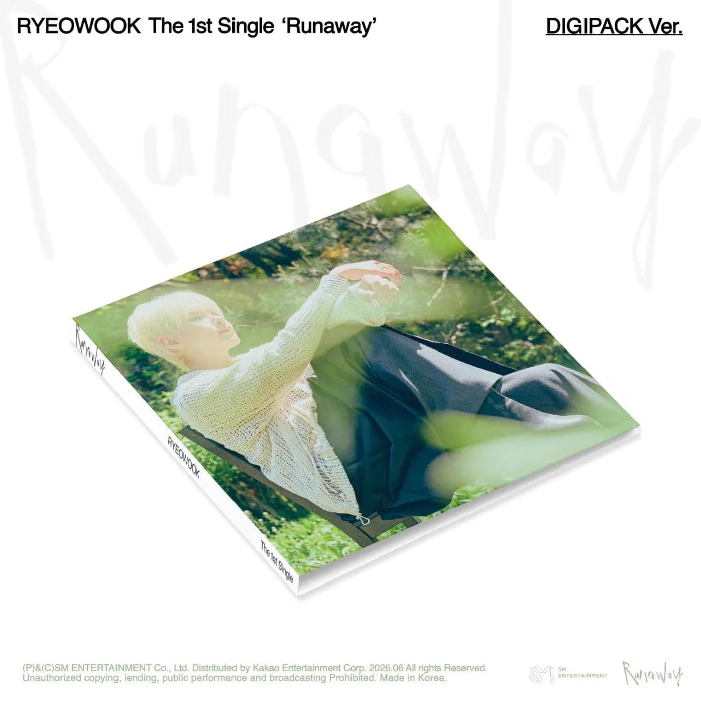 RYEOWOOK (SUPER JUNIOR) - RUNAWAY (DIGIPACK VER.)