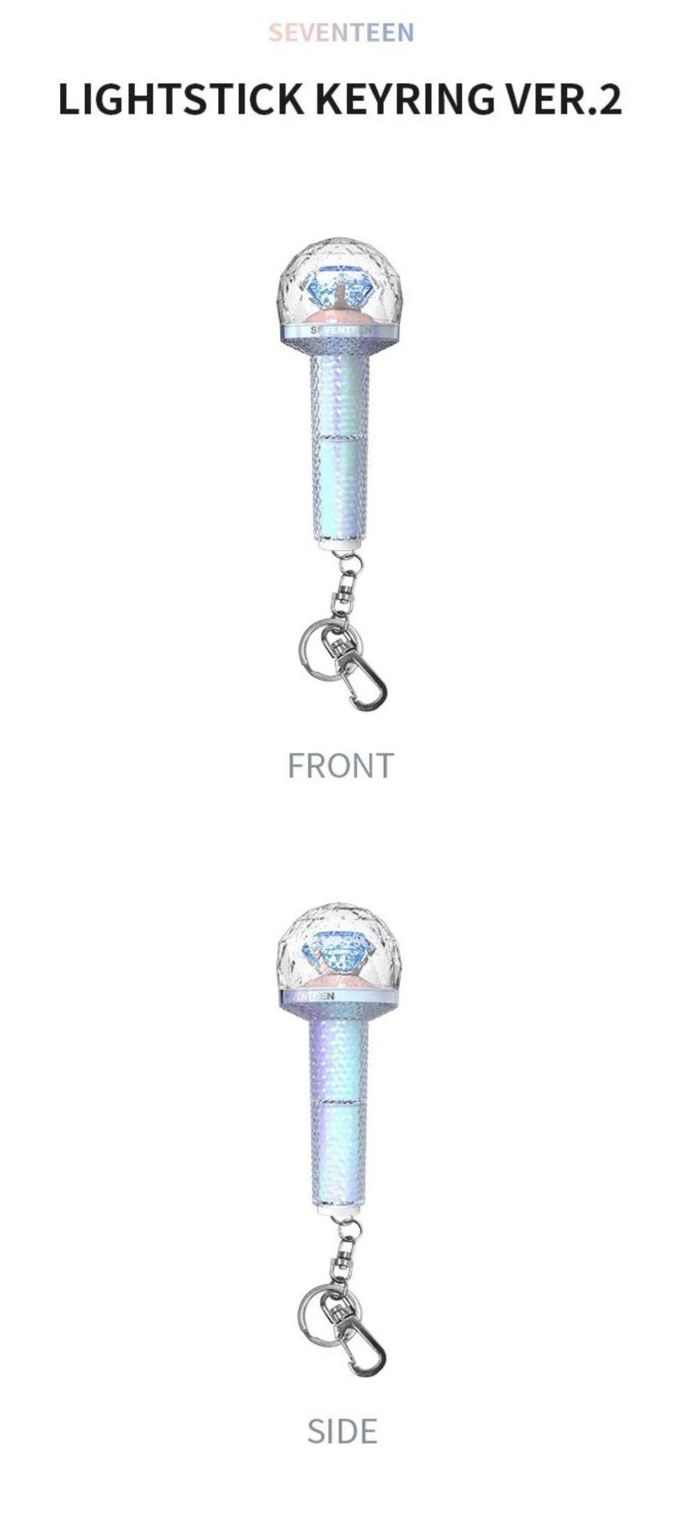 SEVENTEEN - Lightstick [Keyring] Ver.2 - Image 2