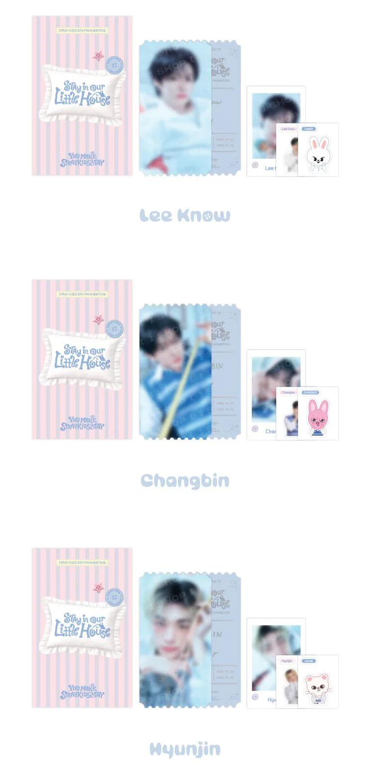 STRAY KIDS - 6TH FANMEETING 'STAY IN OUR LITTLE HOUSE' OFFICIAL MD - Image 3