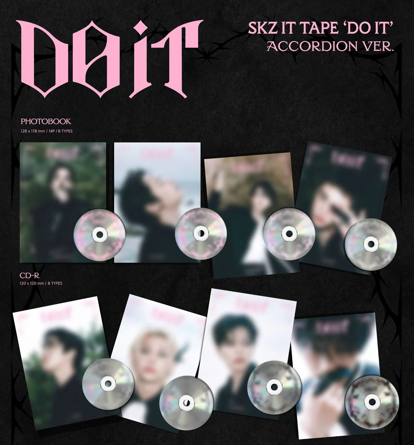 STRAY KIDS - DO IT (ACCORDION VER.) + BDM Photocard - Image 3