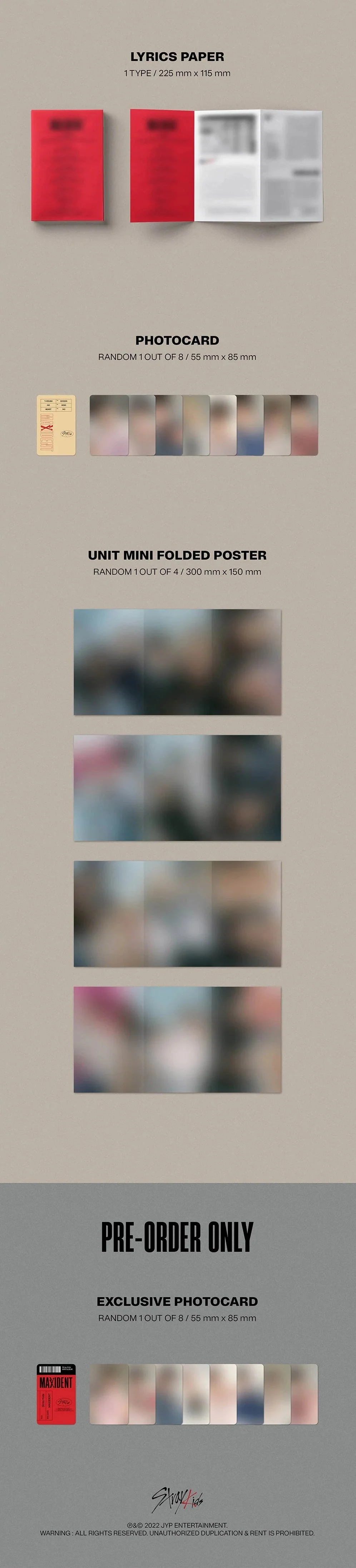 STRAY KIDS - MAXIDENT (7TH MINI ALBUM) CASE VER. - Image 4