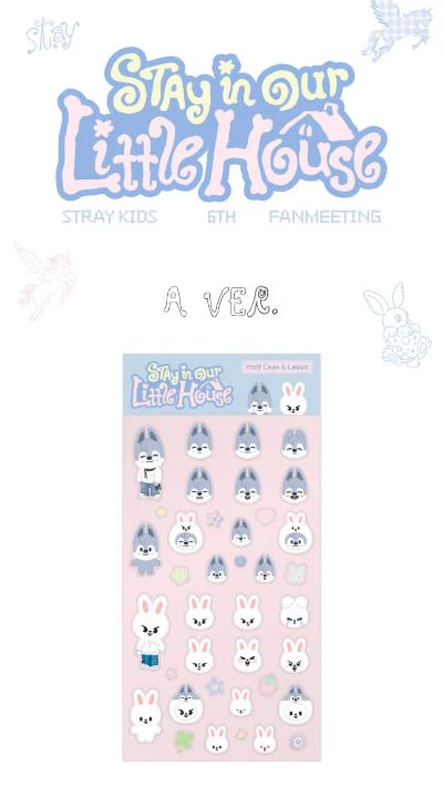 STRAY KIDS - SKZOO 3D STICKER (6TH FANMEETING 'STAY IN OUR LITTLE HOUSE' OFFICIAL MD) - Image 2