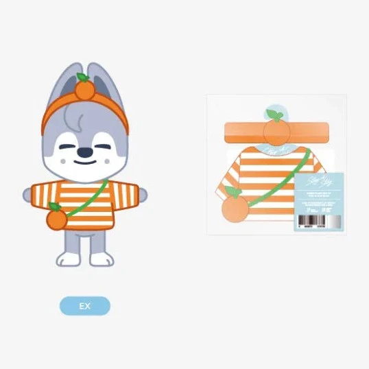 STRAY KIDS - STAY IN STAY IN JEJU EXHIBITION - Plush Outfit