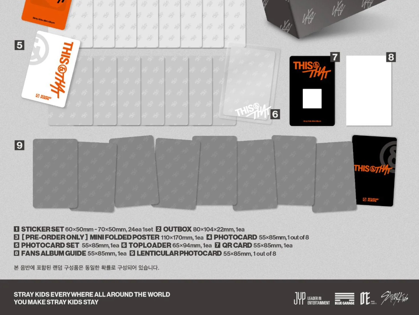 STRAY KIDS - THIS & THAT (FANS ALBUM VER.) + BDM Gift - Image 4