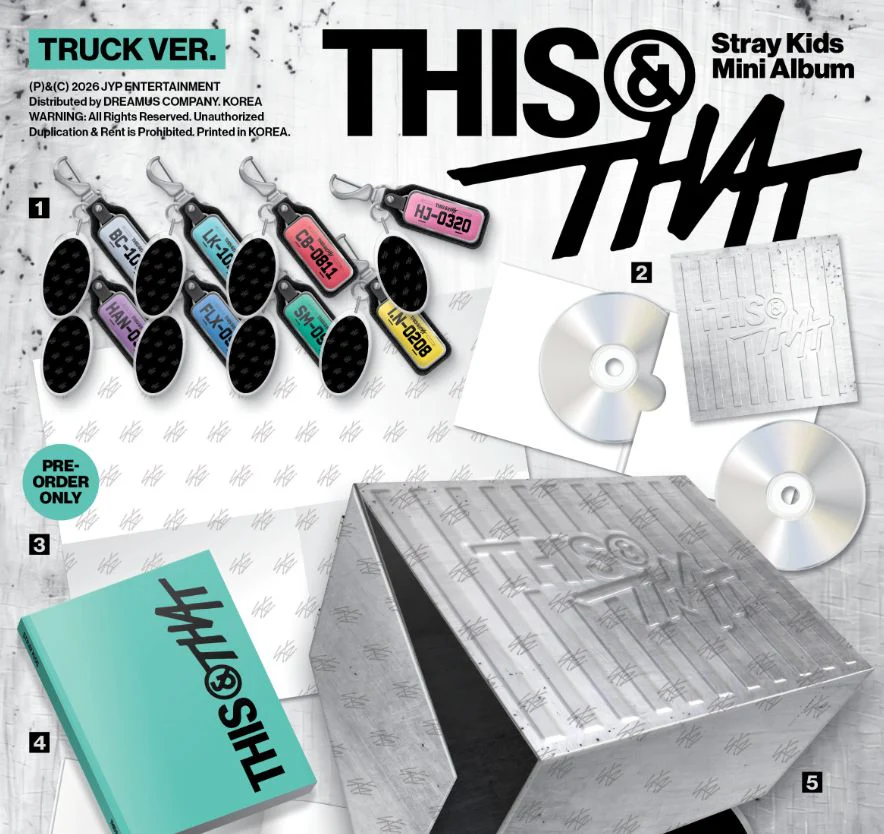 STRAY KIDS - THIS & THAT (TRUCK VER.) (LIMITED) + Aladin Gift - Image 3