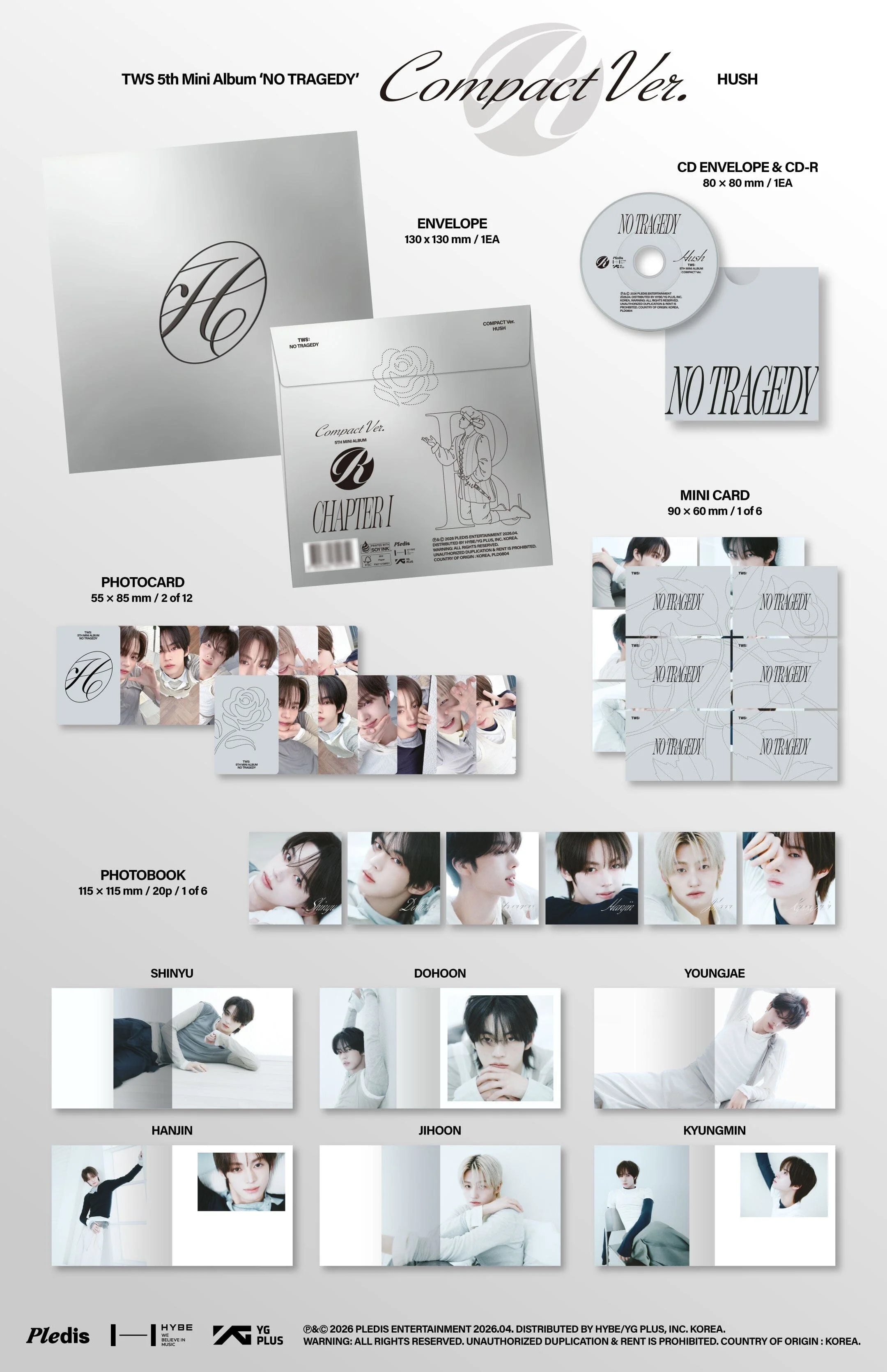 TWS - NO TRAGEDY (COMPACT VER.) - Image 2