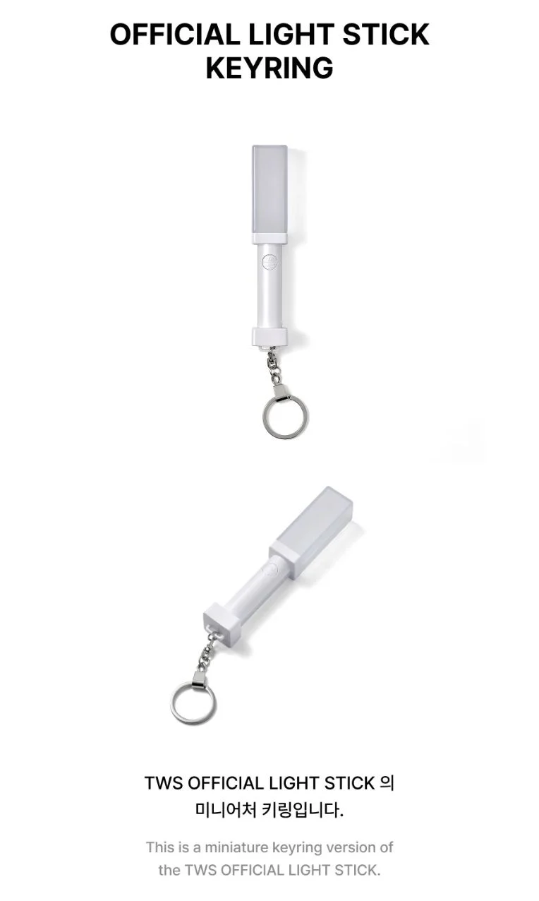 TWS - OFFICIAL LIGHT STICK KEYRING - Image 2